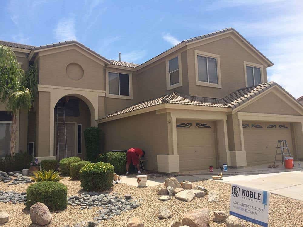residential painter company arizona - house after